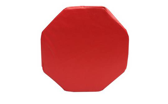 Senseez Vibrating Massage Pillow - Red Octagon